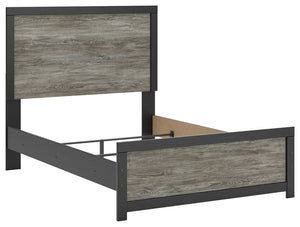 Broachmyn - Panel Bed #black #full