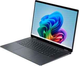 HP - OmniBook X Flip 2-in-1 - Copilot+ PC - 16" 2K Touch-Screen Laptop - Intel Core Ultra 7 256V '24 - 16GB Memory - 1TB SSD - Eclipse Gray
