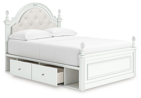Kozlani - Upholstered Panel Storage Bed #full