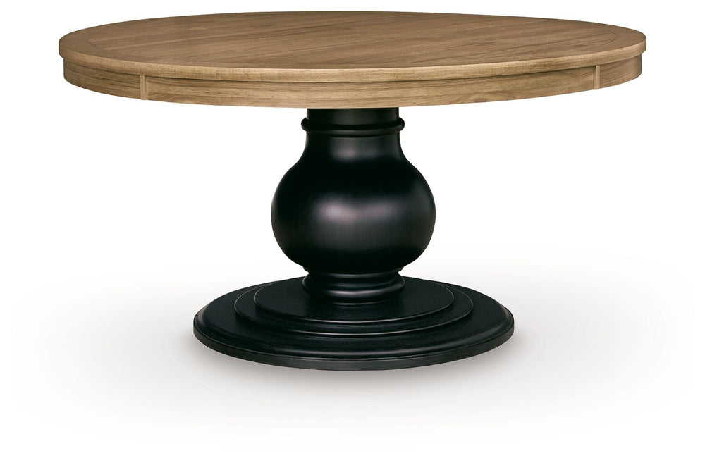 Ridgester - Mesa de comedor - Marrón claro
