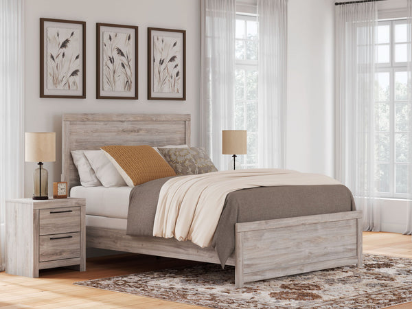 Broachmyn - Panel Bed #lightgray #queen