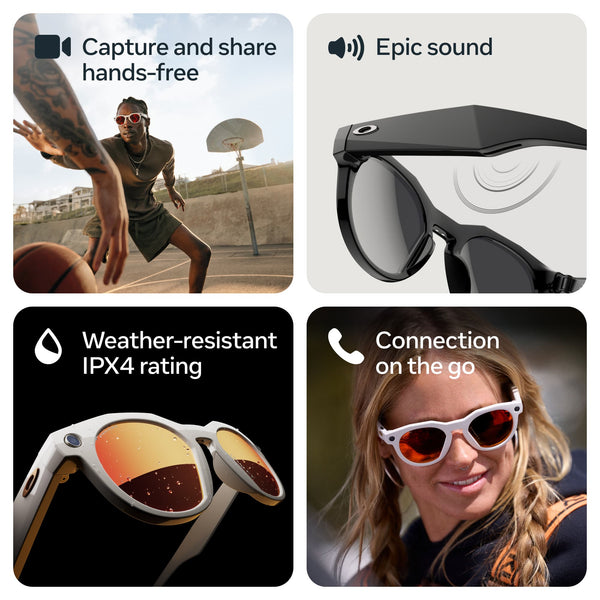 Oakley Meta - HSTN glasses - with Meta AI, Audio, Photo, Video Compatibility - Prizm Deep Water Polarized Lenses - Brown Smoke