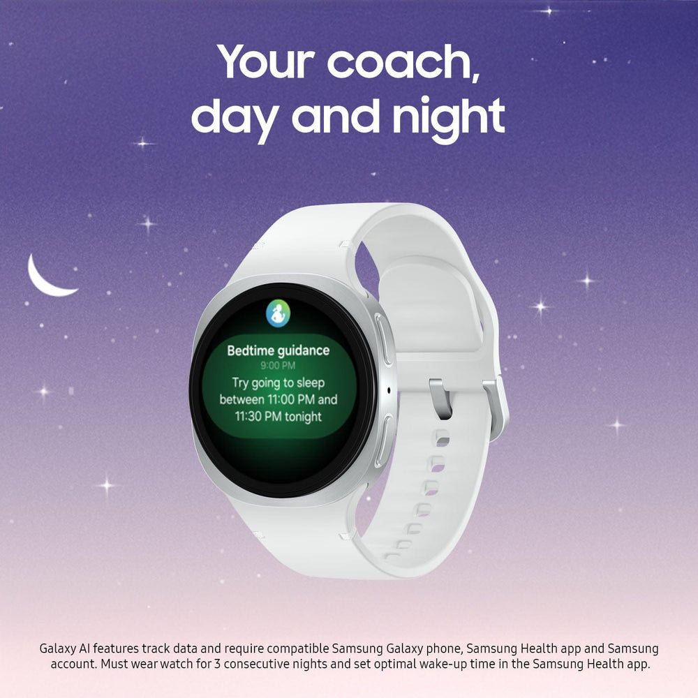 Samsung - Reloj inteligente Galaxy Watch8 de aluminio de 44 mm LTE - Grafito - (2025)