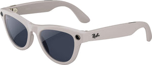 Gafas Ray-Ban Meta - Skyler (Gen 2) con IA Meta, compatibilidad con audio, foto y video - Lentes Transitions Zafiro - Gris Tiza Brillante