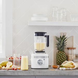 KitchenAid - K400 1200W 56 oz. Variable 5-Speed BPA-Free Blender with Tamper - White