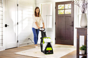 BISSELL - Big Green PET PRO Carpet Cleaner - Black with Electric Green Accents