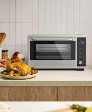 bella PRO - 6-Slice Air Fryer Toaster Oven (0.88 Cu. Ft.) - Stainless Steel