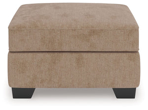 Olten - Ottoman #lightbrown #34"wx24"dx19"h