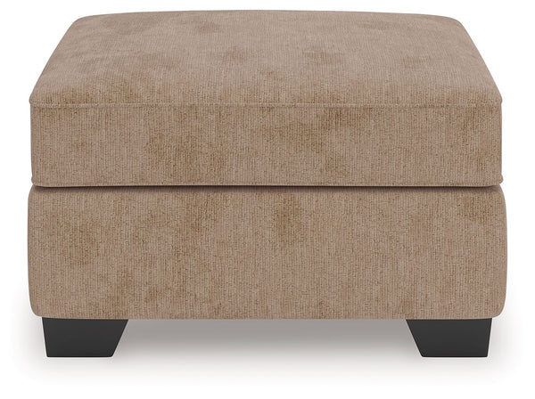 Olten - Ottoman #lightbrown #34"wx24"dx19"h