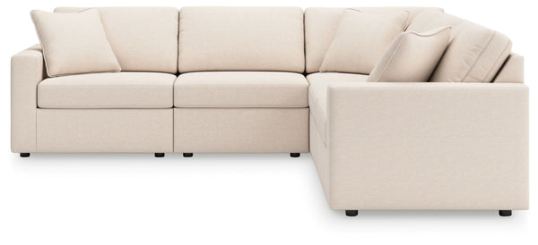 Modmax - 5 Piece Sectional #white #5pc.sectional
