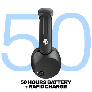 Skullcandy - Icon 180 On-Ear Wireless Bluetooth Headphones - Black