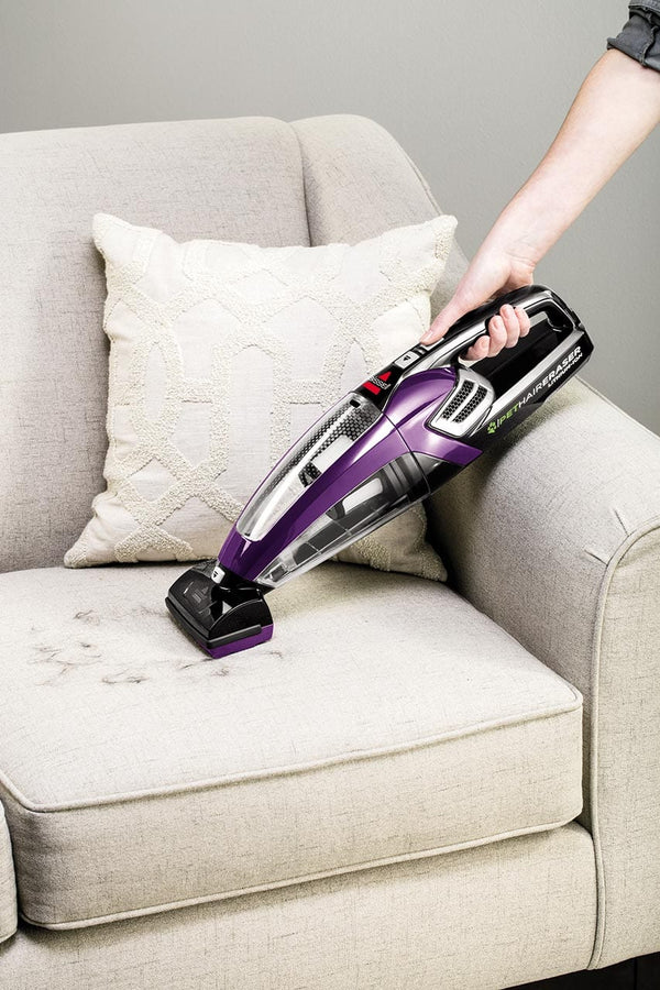 BISSELL - Pet Hair Eraser Lithium Ion Hand Vacuum - GrapeVine Purple & Black Accents