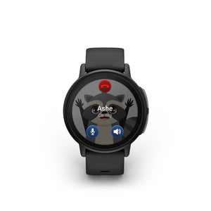 Garmin - Bounce 2 GPS Kids Smartwatch 43mm Fiber-reinforced polymer - Slate Gray - (2025)