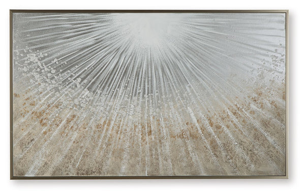 Waldard - Arte de pared - Gris / Topo / Blanco