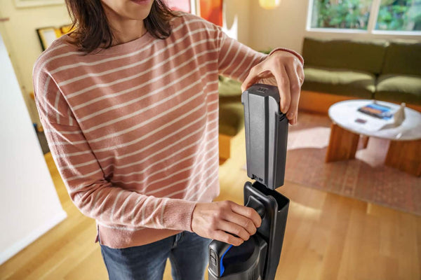 BISSELL - PowerClean FurFinder Stick Vacuum - Cobalt / Black