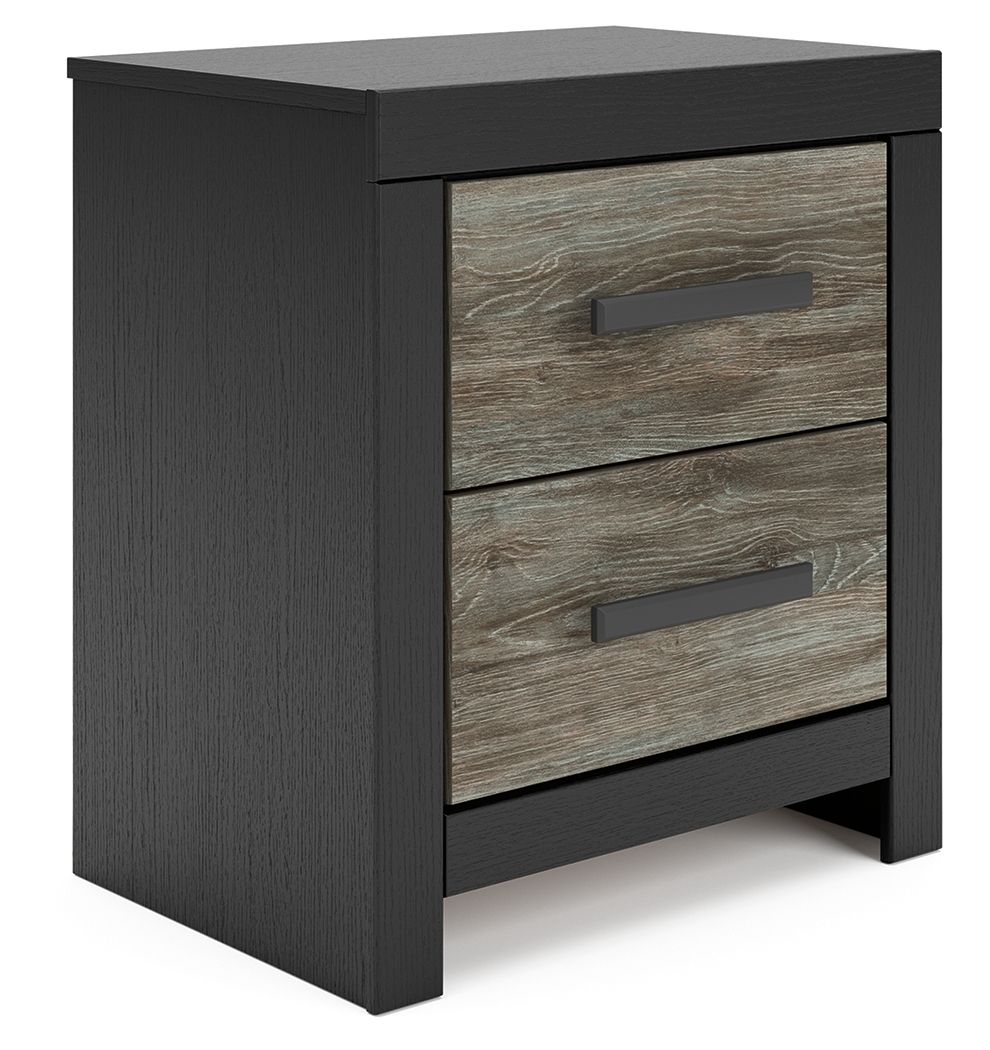 Broachmyn - Two Drawer Night Stand #lightbrown