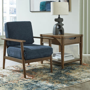 Bixler - Showood Accent Chair #blue