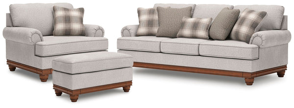 Clearbrooke - Living Room Set #3pc.sofa,oversizedchair,ottoman