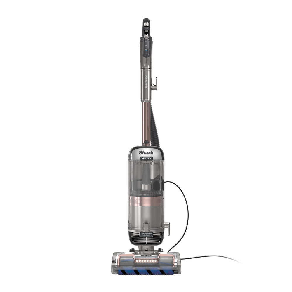 Shark - Vertex DuoClean PowerFin Upright Vacuum with Powered Lift-Away and Self-Cleaning Brushroll - Rose Gold