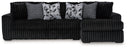 Midnight-Madness - 2 Piece Sectional