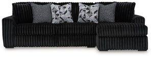 Midnight-Madness - 2 Piece Sectional