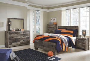 Derekson - Youth Panel Bedroom Set #4pc.bed,dresser,mirror,chest|6pc.bed,dresser,mirror,chest,2nightstands|3pc.bed,dresser,mirror|5pc.bed,dresser,mirror,2nightstands #full #none