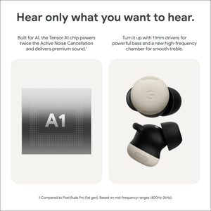 Google - Pixel Buds Pro 2 - Wireless Earbuds with Active Noise Cancellation – Bluetooth Headphones - Peony