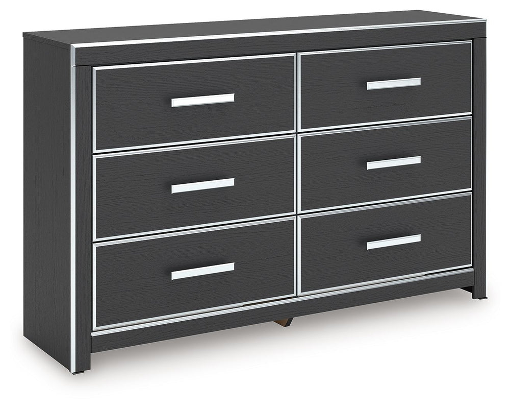 Zuraleus - Six Drawer Dresser #black #dressers