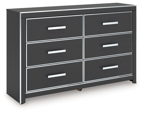 Zuraleus - Six Drawer Dresser #black #dressers