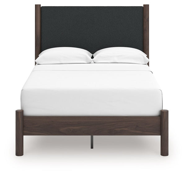 Pamytta - Upholstered Panel Platform Bed #full