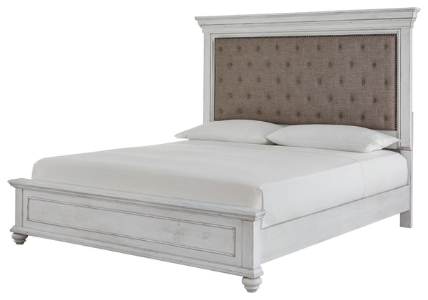 Kanwyn - Upholstered Panel Bed #none