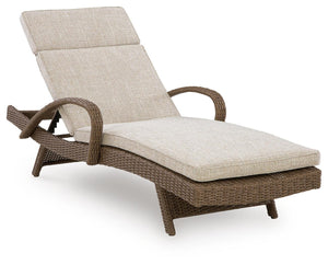 Laguna Heights - Tumbona con cojín - Beige