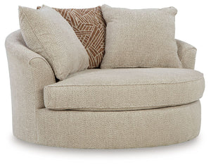 Steelwater Retreat - Sillón Giratorio Grande - Latte