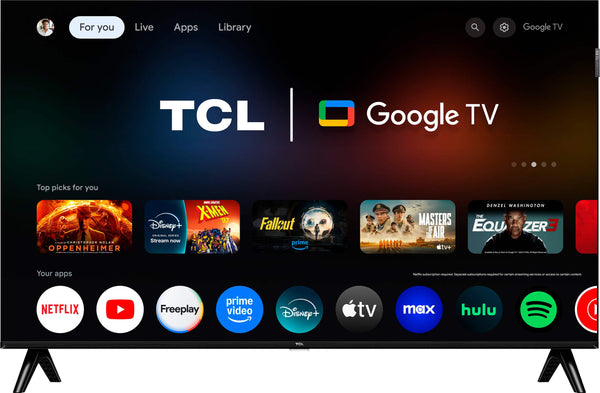 TCL - 40" Class Q3K Series 1080P FHD QLED Smart TV with Google TV (2025)