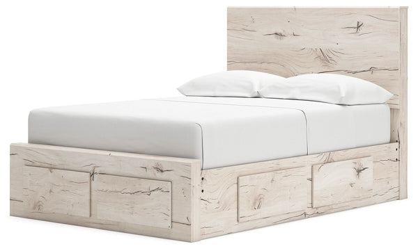 Lawroy - Panel Bed With Storage #full #storagefootboardand2underbedstorageunits