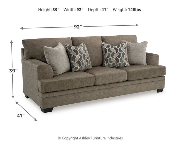 Stonemeade - Sofa #darkbrown