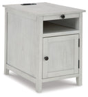 Treytown - Chair Side End Table #beige