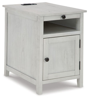Treytown - Chair Side End Table #beige