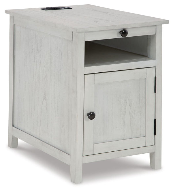 Treytown - Chair Side End Table #beige