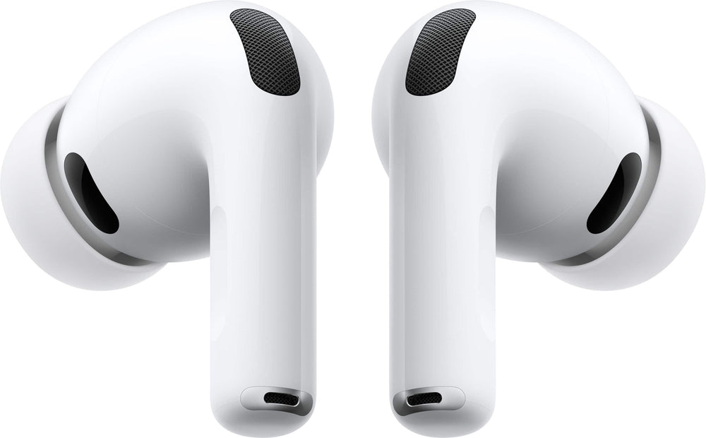 Apple - AirPods Pro 3, Wireless Active Noise Cancelling Earbuds with Heart Rate Sensing Feature - White