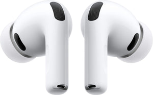 Apple - AirPods Pro 3, Wireless Active Noise Cancelling Earbuds with Heart Rate Sensing Feature - White