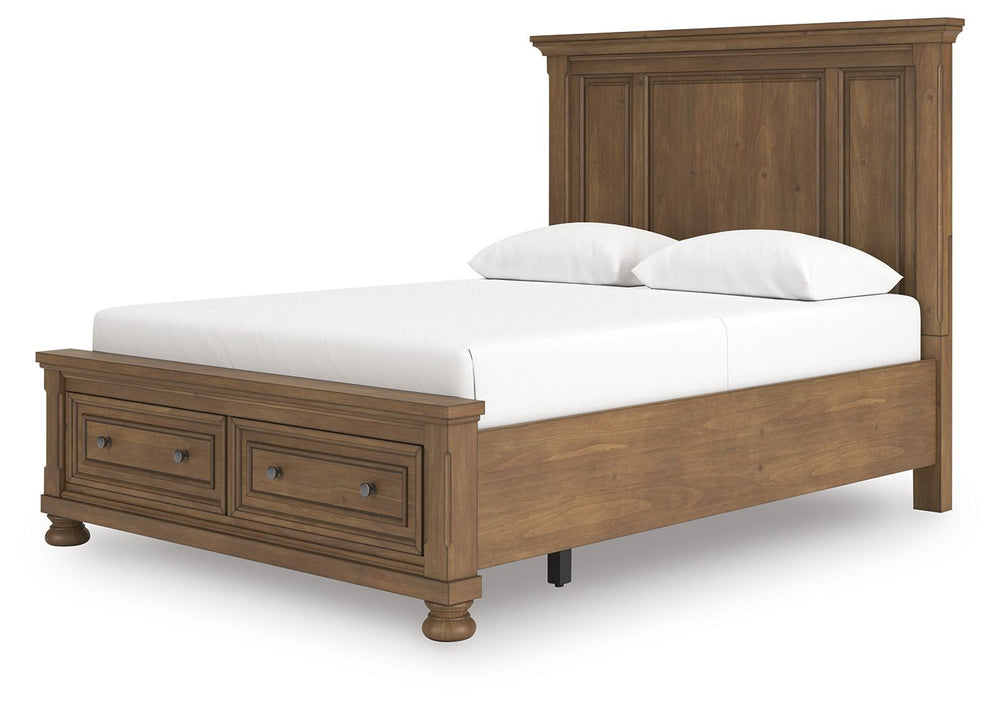 Feddinger - Panel Storage Bed #queen