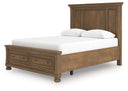 Feddinger - Panel Storage Bed #queen