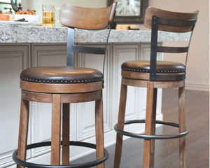 Pinnadel - Swivel Barstool #20''wx20''dx42''h