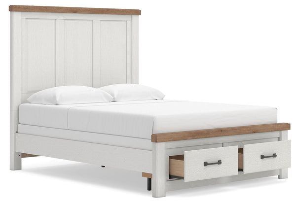 Savonport - Panel Storage Bed #queen #storagefootboard