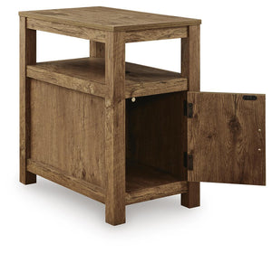 Fendenmore - Chair Side End Table #lightbrown