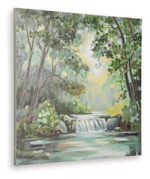 Evermaddick - Arte de pared - Verde / Gris / Blanco