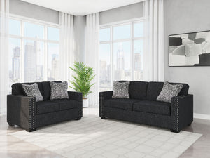 Jasmine Peaks - Living Room Set #2pc.sofa,loveseat