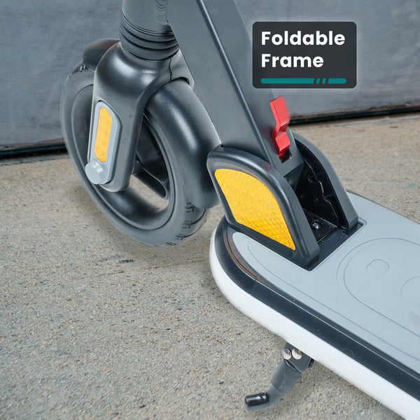 GoTrax - XR Glow Electric Scooter w/ 11mi Max Operating Range & 10mph Max Speed - Black