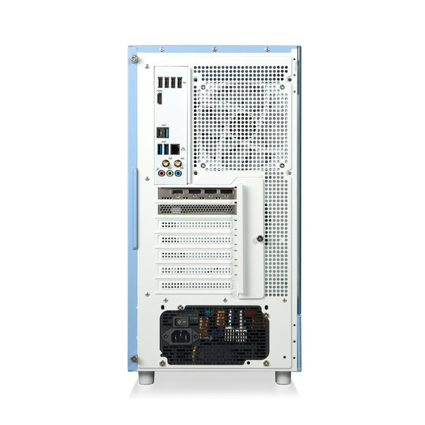 Thermaltake - LCGS View i1458H-270 Gaming Desktop Intel Core i5-14400F 2025 - 16GB DDR5 Intel Arc B580, 1TB NVMe M.2 - Light Blue